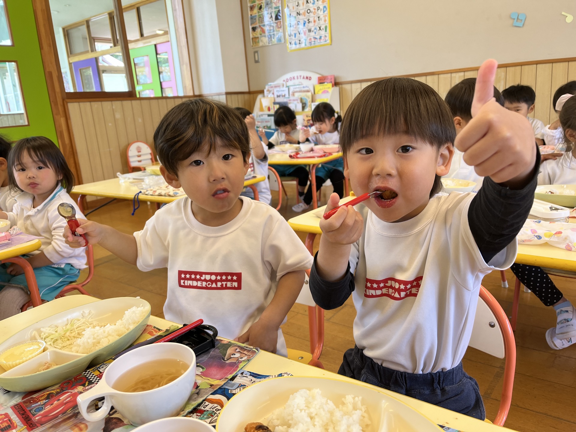 みんなで給食♪